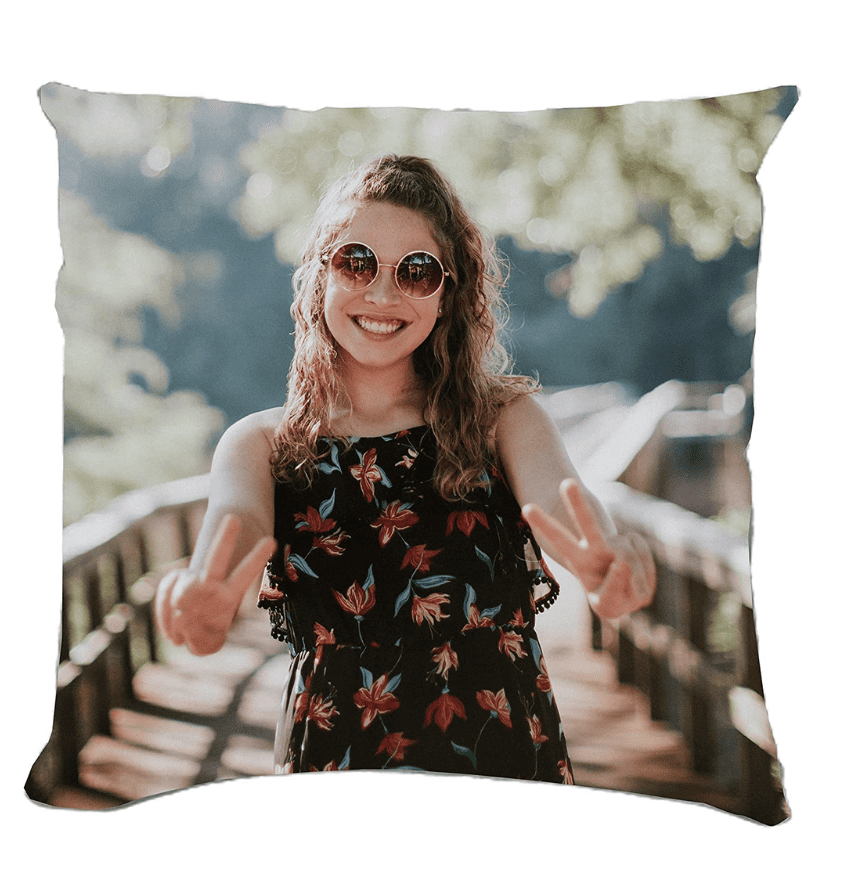 Manufacturer, Exporter, Importer, Supplier, Wholesaler, Retailer, Trader of Custom Photo Pillow for Couples Set of 1 - Personalized Square Pillow in Gurgaon, Haryana, India.