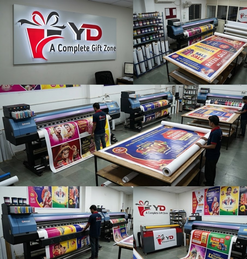 Manufacturer, Exporter, Importer, Supplier, Wholesaler, Retailer, Trader of Flex Printing Services in Gurgaon, Haryana, India.