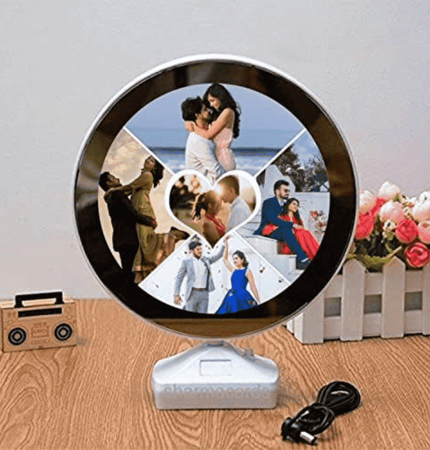 Manufacturer, Exporter, Importer, Supplier, Wholesaler, Retailer, Trader of Magic Mirror College Photo Frame With LED Light in Gurgaon, Haryana, India.