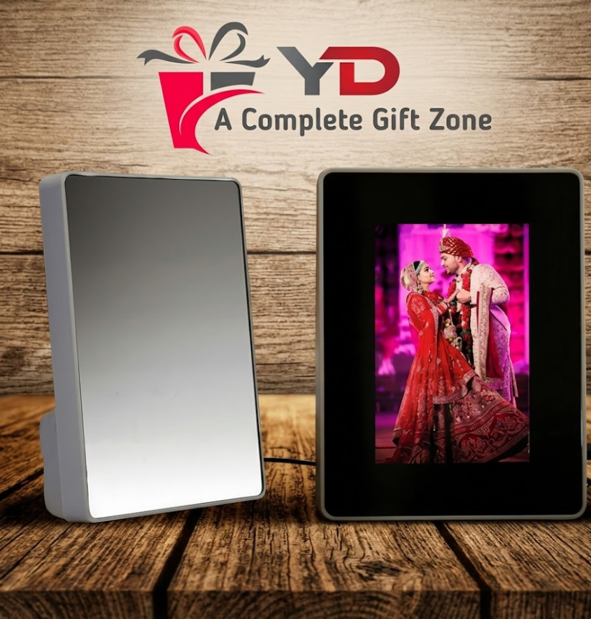 Manufacturer, Exporter, Importer, Supplier, Wholesaler, Retailer, Trader of Magic Mirror Photo Frame With Light in Gurgaon, Haryana, India.