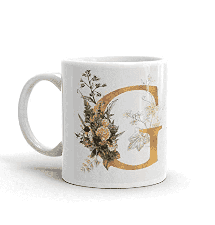 Manufacturer, Exporter, Importer, Supplier, Wholesaler, Retailer, Trader of New Alphabet G White Ceramic Mug in Gurgaon, Haryana, India.