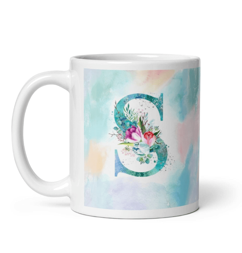 Manufacturer, Exporter, Importer, Supplier, Wholesaler, Retailer, Trader of Penguin Prints Alphabet Mugs Letter A To Z Mug Floral Design Printed Ceramic Coffee Mug & Tea Cup in Gurgaon, Haryana, India.