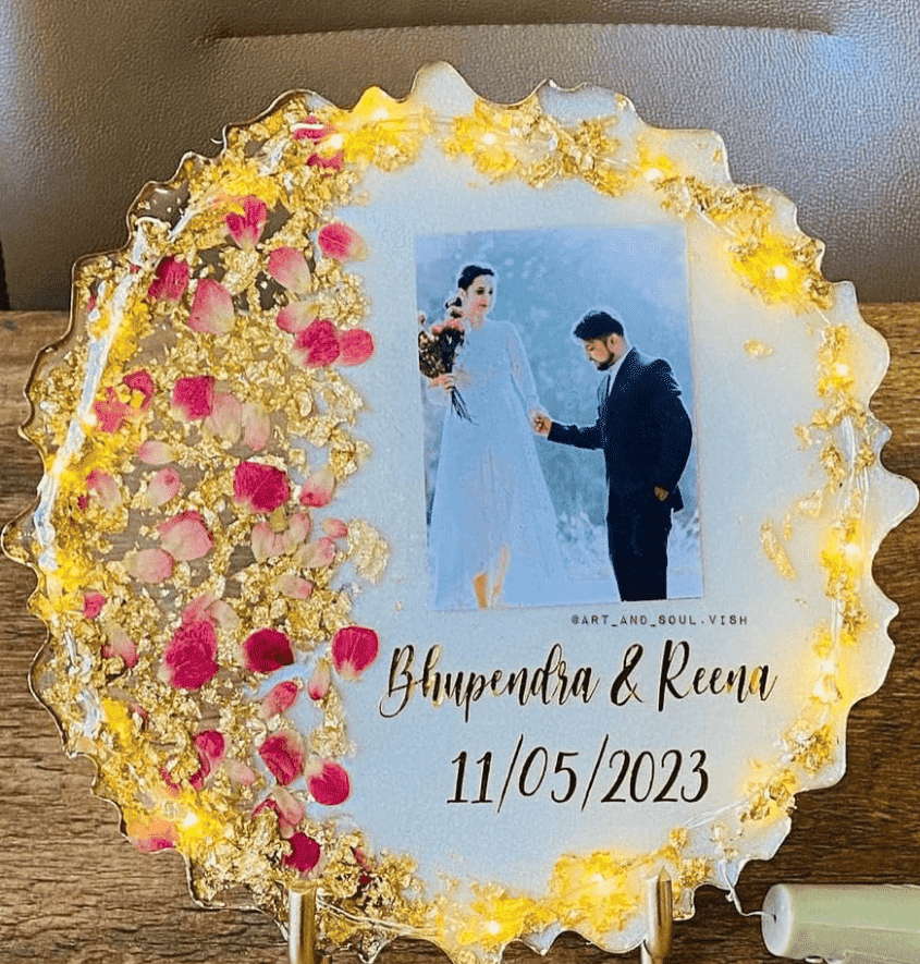 Manufacturer, Exporter, Importer, Supplier, Wholesaler, Retailer, Trader of Resin Photo Frame for Home Decor Personalized Gift in Gurgaon, Haryana, India.