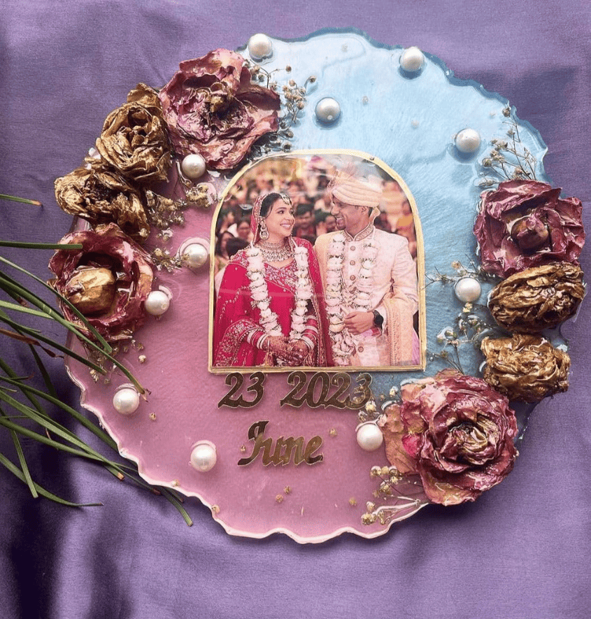 Manufacturer, Exporter, Importer, Supplier, Wholesaler, Retailer, Trader of Wedding Varmala Preservation 12/12 Resin Photo Frame in Gurgaon, Haryana, India.